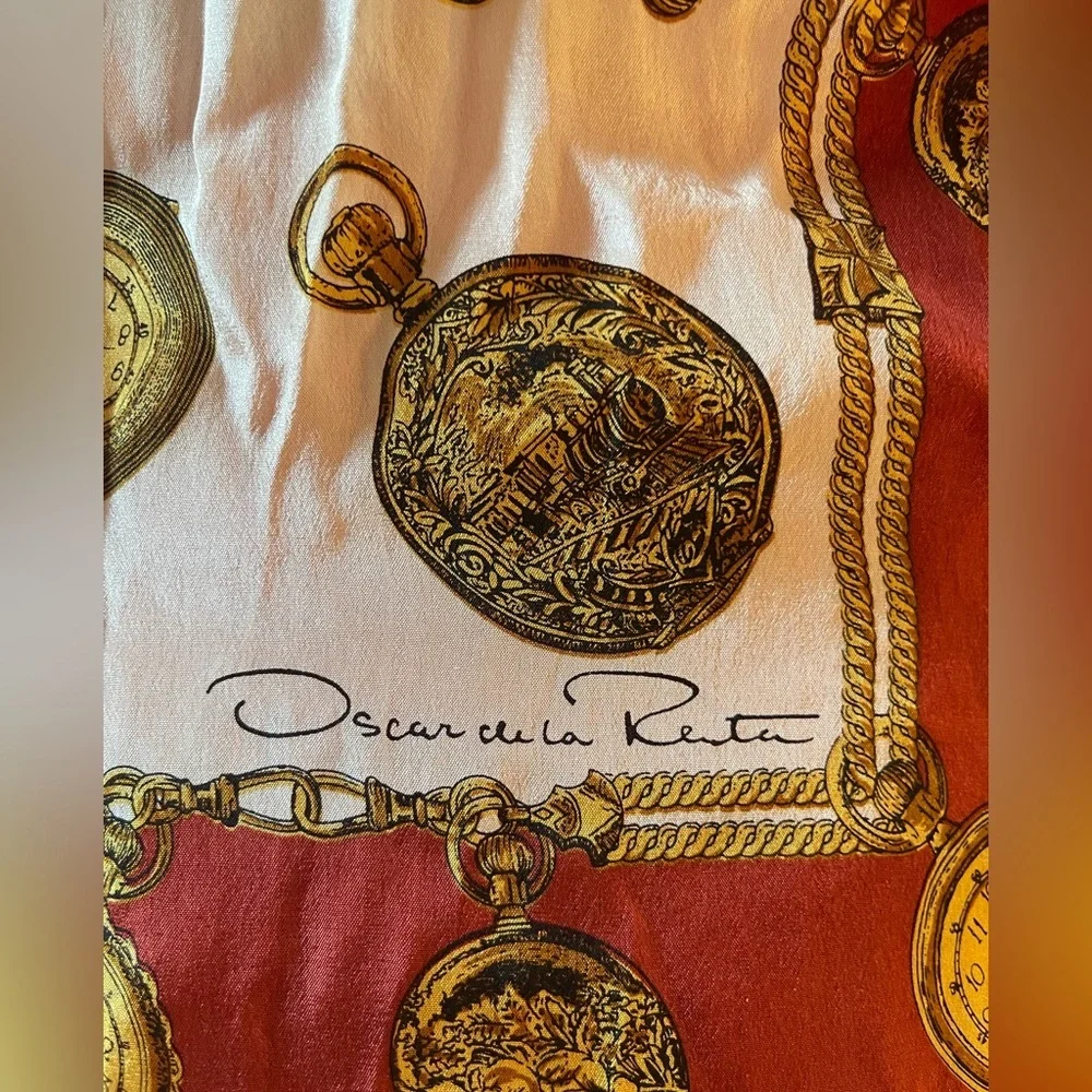 Oscar De La Renta Vintage Scarf